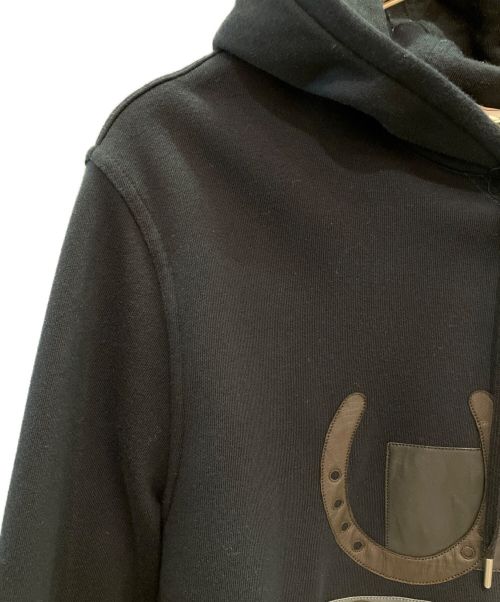 HERMES（エルメス）HERMES (エルメス) Sport capsule hooded sweater ネイビー サイズ:Lの古着・服飾アイテム
