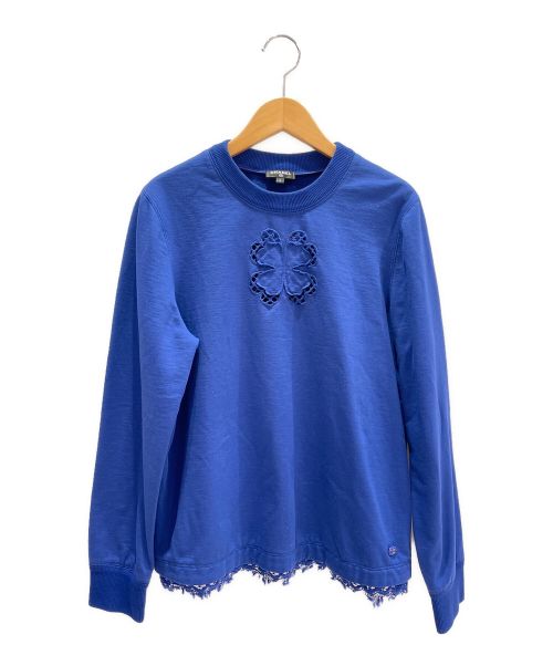 CHANEL（シャネル）CHANEL (シャネル) クローバースウェット ブルー サイズ:Sの古着・服飾アイテム