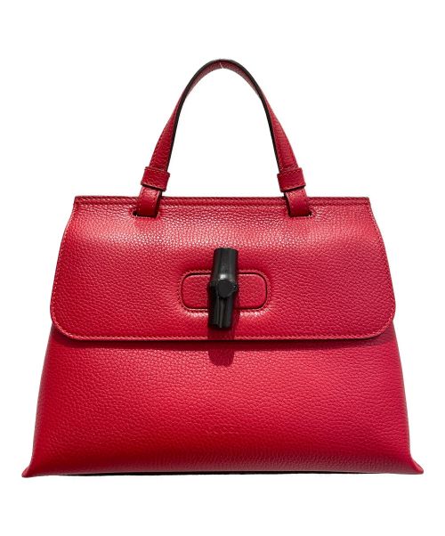 GUCCI（グッチ）GUCCI (グッチ) バンブーデイリー レッド サイズ:-の古着・服飾アイテム