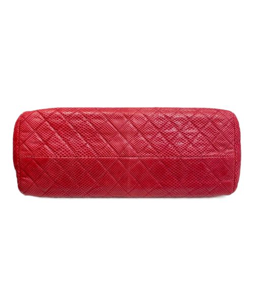 CHANEL（シャネル）CHANEL (シャネル) マドモワゼルボーリングバッグ レッド サイズ:-の古着・服飾アイテム
