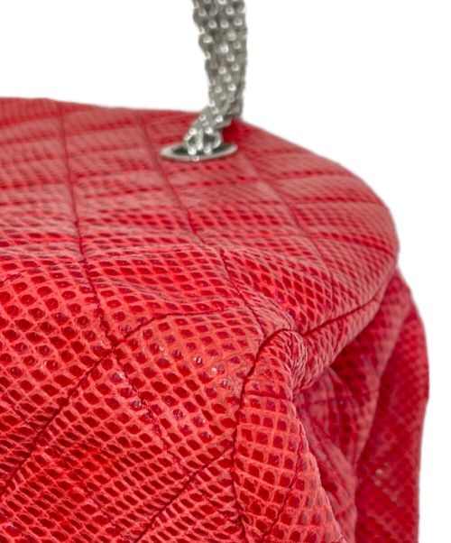 CHANEL（シャネル）CHANEL (シャネル) マドモワゼルボーリングバッグ レッド サイズ:-の古着・服飾アイテム