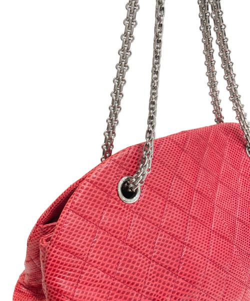 CHANEL（シャネル）CHANEL (シャネル) マドモワゼルボーリングバッグ レッド サイズ:-の古着・服飾アイテム
