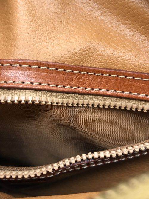 CELINE（セリーヌ）CELINE (セリーヌ) マカダム柄ショルダーバッグ ブラウン サイズ:-の古着・服飾アイテム