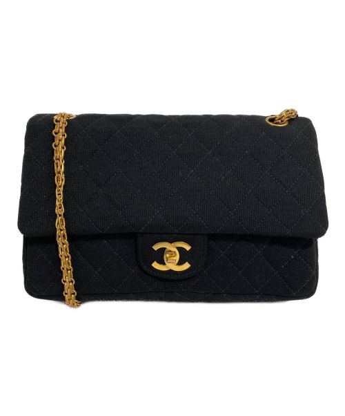 CHANEL（シャネル）CHANEL (シャネル) シングルフラップマトラッセ ブラック サイズ:-の古着・服飾アイテム