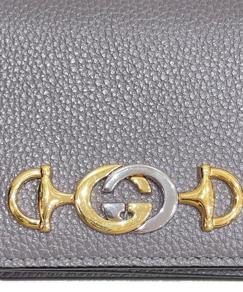 GUCCI（グッチ）GUCCI (グッチ) コインカードケース グレー サイズ:-の古着・服飾アイテム