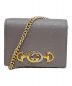 GUCCI（グッチ）の古着「コインカードケース」｜グレー