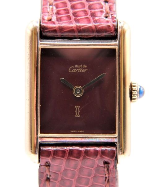 Cartier（カルティエ）Cartier (カルティエ) マストタンクSM サイズ:20mmの古着・服飾アイテム