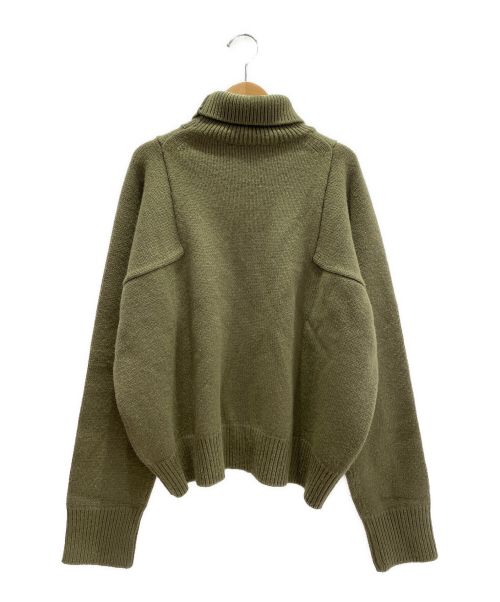 CELINE（セリーヌ）CELINE (セリーヌ) チャンキーニット オリーブ サイズ:XSの古着・服飾アイテム
