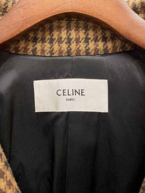 CELINE（セリーヌ）CELINE (セリーヌ) チェスターコート ブラウン サイズ:50の古着・服飾アイテム