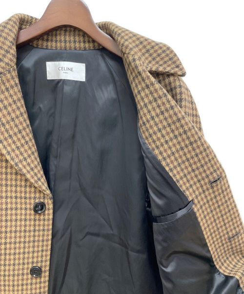 CELINE（セリーヌ）CELINE (セリーヌ) チェスターコート ブラウン サイズ:50の古着・服飾アイテム