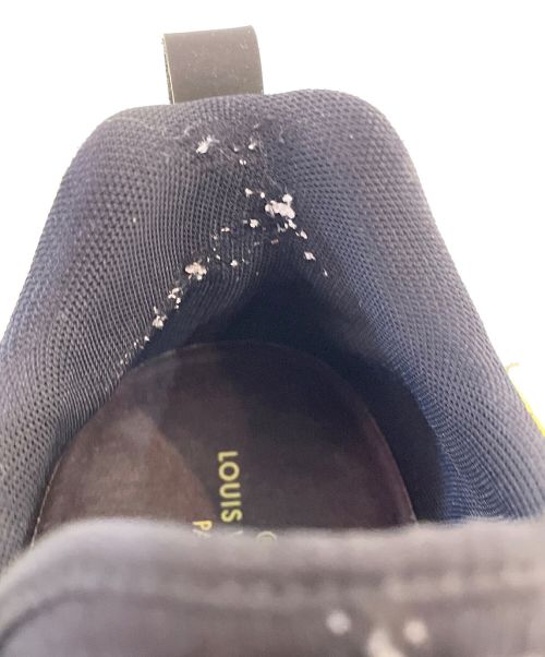 LOUIS VUITTON（ルイ ヴィトン）LOUIS VUITTON (ルイ ヴィトン) ランアウェイ パルス ライン スニーカー イエロー×ブラック サイズ:8 1/2の古着・服飾アイテム