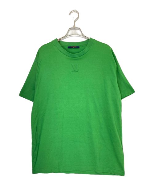 LOUIS VUITTON（ルイ ヴィトン）LOUIS VUITTON (ルイ ヴィトン) エンボスTシャツ グリーン サイズ:XLの古着・服飾アイテム