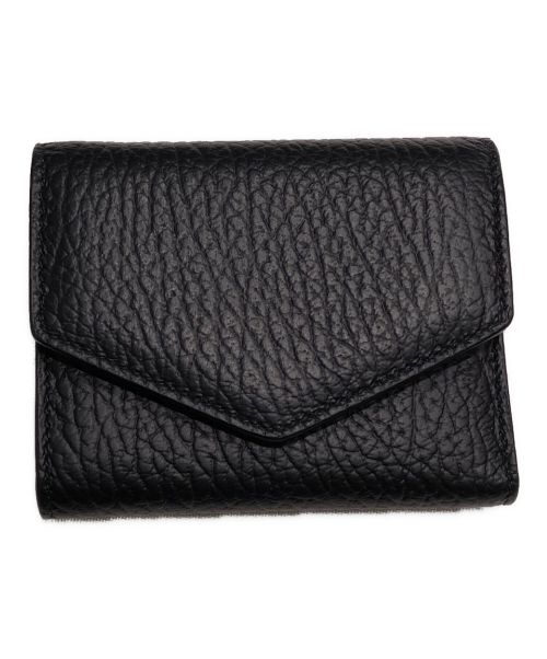 Maison Margiela（メゾンマルジェラ）Maison Margiela (メゾンマルジェラ) 3つ折り財布 ブラック サイズ:-の古着・服飾アイテム