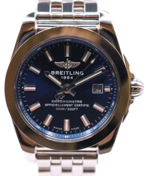 BREITLING（ブライトリング）BREITLING (ブライトリング) ギャラクティック29スリーク ブルー サイズ:29mmの古着・服飾アイテム