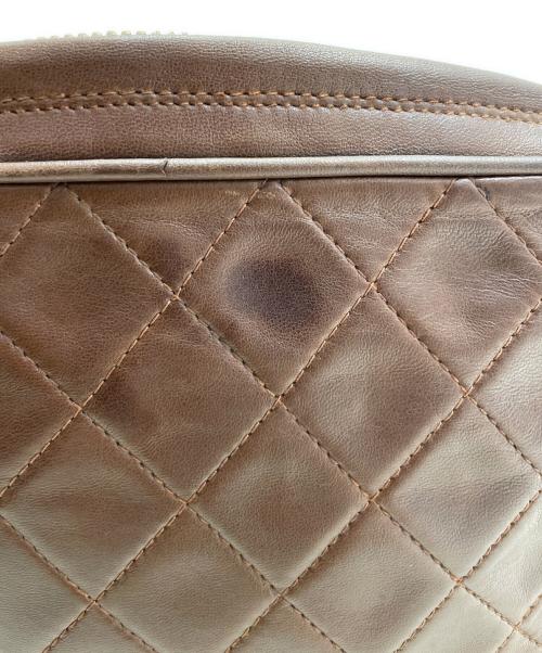 CHANEL（シャネル）CHANEL (シャネル) フリンジショルダーバッグ ブラウンの古着・服飾アイテム