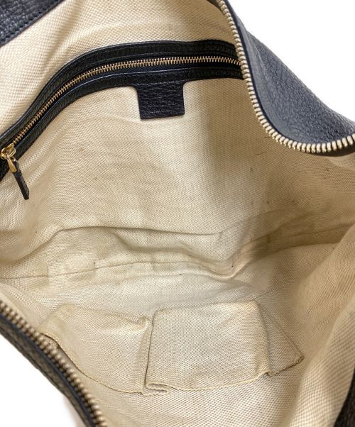 GUCCI（グッチ）GUCCI (グッチ) ソーホーショルダーバッグ ブラックの古着・服飾アイテム