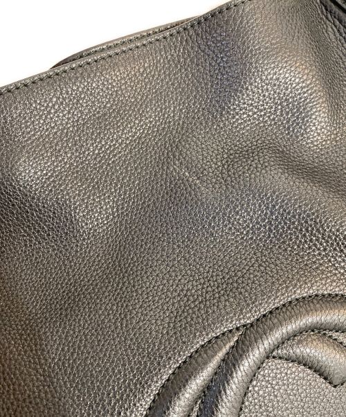 GUCCI（グッチ）GUCCI (グッチ) ソーホートートバッグ ブラック サイズ:-の古着・服飾アイテム