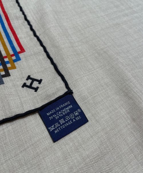 HERMES（エルメス）HERMES (エルメス) カレ140 ベージュ サイズ:140の古着・服飾アイテム