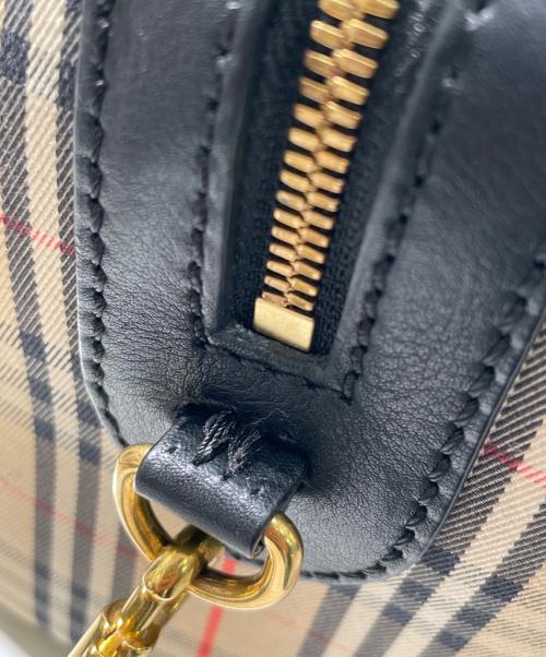 BURBERRY（バーバリー）BURBERRY (バーバリー) 2WAYボーリングバッグ ベージュの古着・服飾アイテム