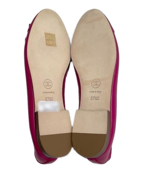 CHANEL（シャネル）CHANEL (シャネル) ココマークパンプス ショッキングピンク サイズ:37 1/2 未使用品の古着・服飾アイテム