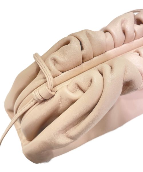 BOTTEGA VENETA（ボッテガベネタ）BOTTEGA VENETA (ボッテガベネタ) ミニザポーチ ピンクベージュ サイズ:-の古着・服飾アイテム
