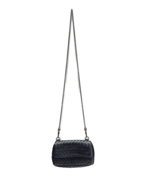 BOTTEGA VENETA（ボッテガベネタ）BOTTEGA VENETA (ボッテガベネタ) ショルダーバッグ ブラック サイズ:-の古着・服飾アイテム