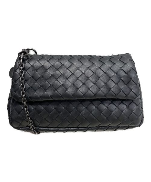 BOTTEGA VENETA（ボッテガベネタ）BOTTEGA VENETA (ボッテガベネタ) ショルダーバッグ ブラック サイズ:-の古着・服飾アイテム