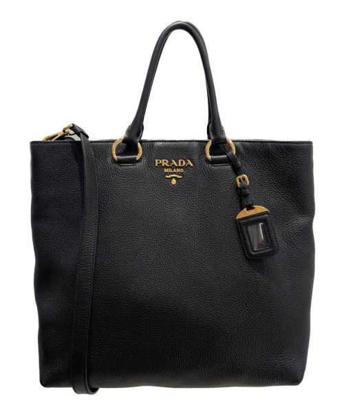 PRADA（プラダ）PRADA (プラダ) ショルダーバッグ ブラック サイズ:-の古着・服飾アイテム