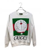 GUCCIグッチ）の古着「×ドラえもん オーバーサイズスウェット」｜ホワイト