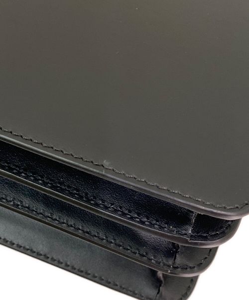 MARNI（マルニ）MARNI (マルニ) トランクミディアムレザーバッグ ブラック×ホワイト×ブラウン サイズ:Mediumの古着・服飾アイテム