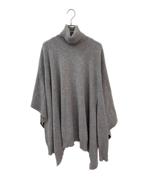 Maison Margiela（メゾンマルジェラ）Maison Margiela (メゾンマルジェラ) ニットポンチョ グレー サイズ:Sの古着・服飾アイテム