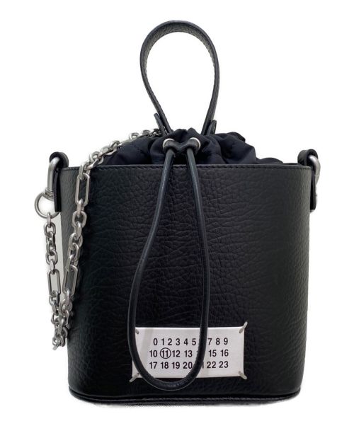 Maison Margiela（メゾンマルジェラ）Maison Margiela (メゾンマルジェラ) 5ACバケットバッグ ブラックの古着・服飾アイテム