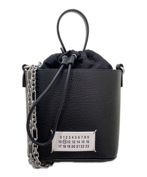 Maison Margiela（メゾンマルジェラ）Maison Margiela (メゾンマルジェラ) 5ACバケットバッグ ブラックの古着・服飾アイテム