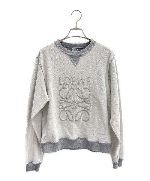 LOEWE（ロエベ）LOEWE (ロエベ) アナグラムスウェット ライトグレー サイズ:XSの古着・服飾アイテム