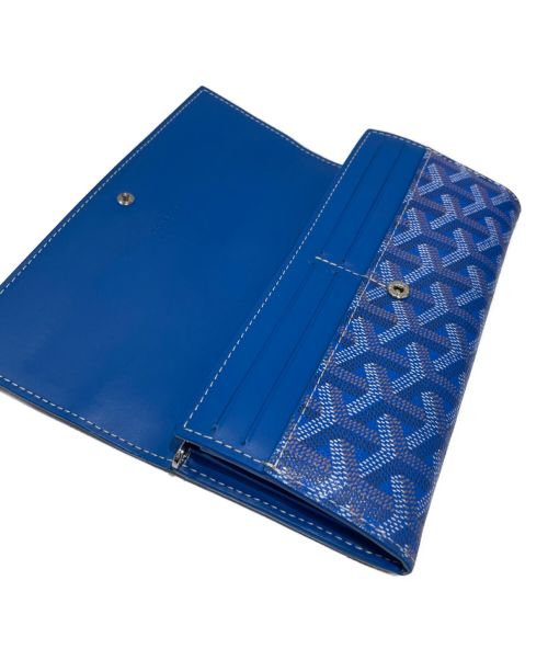GOYARD（ゴヤール）GOYARD (ゴヤール) ヴァレンヌウォレット ブルー サイズ:-の古着・服飾アイテム