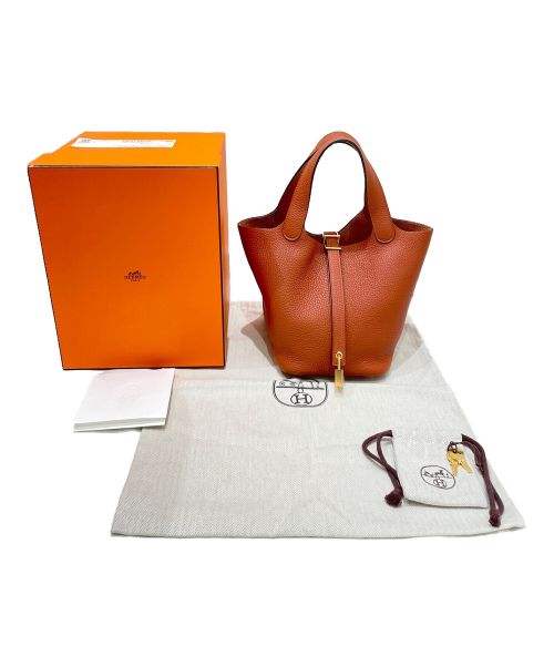 HERMES（エルメス）HERMES (エルメス) ピコタンロックPM キュイーブル サイズ:PM 未使用品の古着・服飾アイテム
