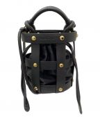 Salvatore Ferragamoサルヴァトーレ フェラガモ）の古着「FERRAGAMO CAGE BAG」｜ブラック