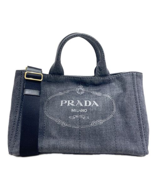 PRADA（プラダ）PRADA (プラダ) カナパ ブラック サイズ:Mの古着・服飾アイテム
