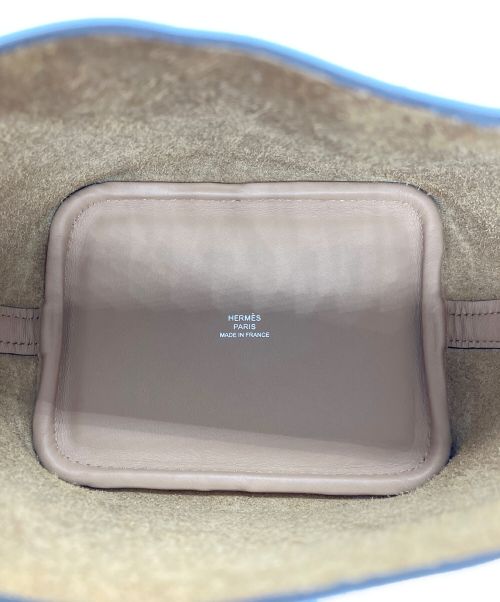 HERMES（エルメス）HERMES (エルメス) ピコタンロック ミクロ  チャイ/ローズ サイズ:ミクロ 未使用品の古着・服飾アイテム