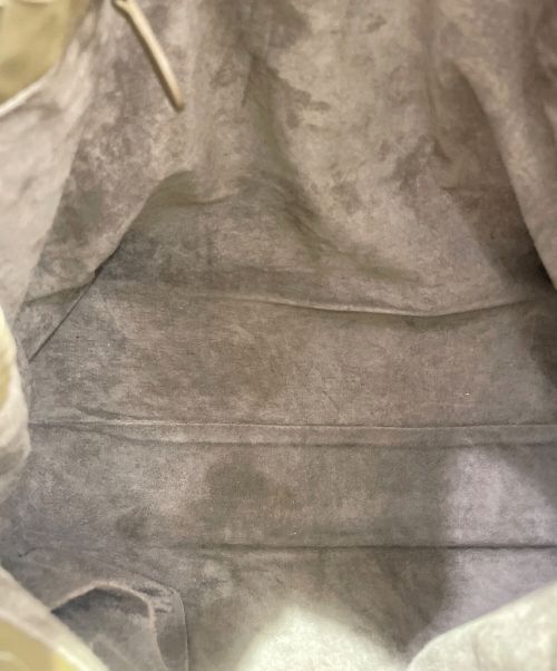 BOTTEGA VENETA（ボッテガベネタ）BOTTEGA VENETA (ボッテガベネタ) イントレチャートセミショルダーバッグ モカベージュ サイズ:-の古着・服飾アイテム