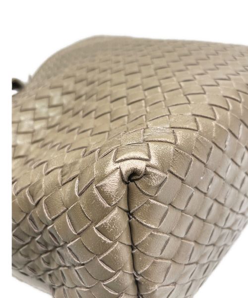 BOTTEGA VENETA（ボッテガベネタ）BOTTEGA VENETA (ボッテガベネタ) イントレチャートセミショルダーバッグ モカベージュ サイズ:-の古着・服飾アイテム