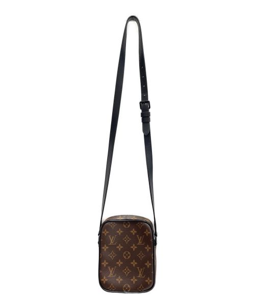 LOUIS VUITTON（ルイ ヴィトン）LOUIS VUITTON (ルイ ヴィトン) マカサー クリストファー・ウエアラブル ウォレット ブラウン×ブラック サイズ:ｰの古着・服飾アイテム