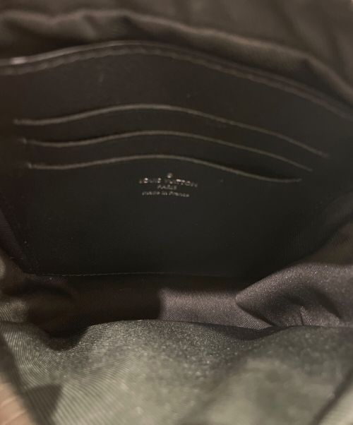 LOUIS VUITTON（ルイ ヴィトン）LOUIS VUITTON (ルイ ヴィトン) マカサー クリストファー・ウエアラブル ウォレット ブラウン×ブラック サイズ:ｰの古着・服飾アイテム