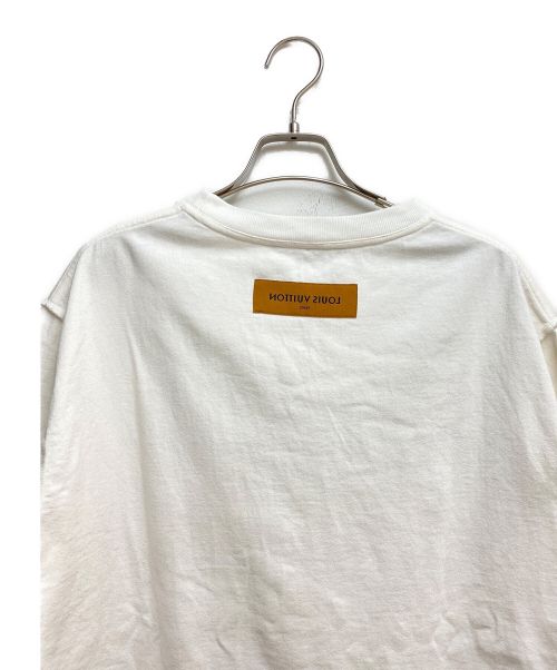 LOUIS VUITTON（ルイ ヴィトン）LOUIS VUITTON (ルイ ヴィトン) インサイドアウトTシャツ ホワイト サイズ:Mの古着・服飾アイテム