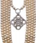 CHANEL (シャネル) ファッションパールロゴチャーム5連ネックレス：128000円