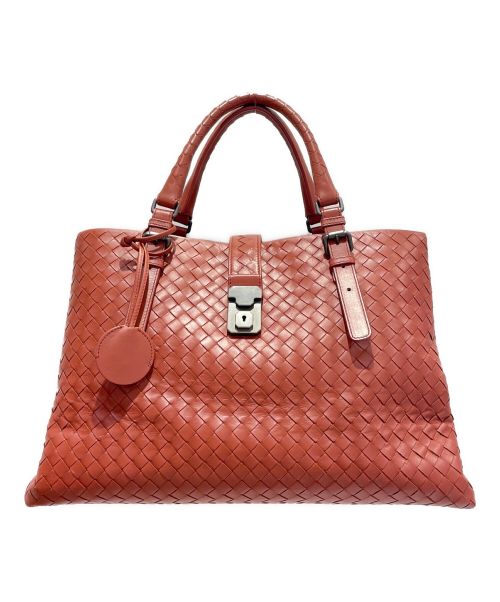 BOTTEGA VENETA（ボッテガベネタ）BOTTEGA VENETA (ボッテガベネタ) ローマミディアム レッド サイズ:Mの古着・服飾アイテム