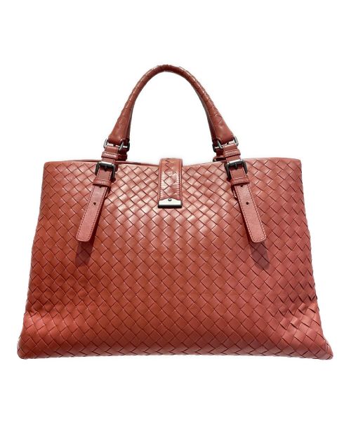 BOTTEGA VENETA（ボッテガベネタ）BOTTEGA VENETA (ボッテガベネタ) ローマミディアム レッド サイズ:Mの古着・服飾アイテム