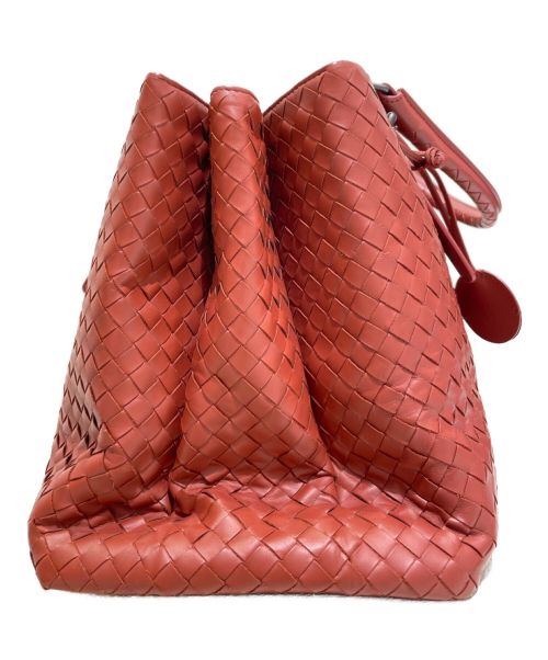 BOTTEGA VENETA（ボッテガベネタ）BOTTEGA VENETA (ボッテガベネタ) ローマミディアム レッド サイズ:Mの古着・服飾アイテム