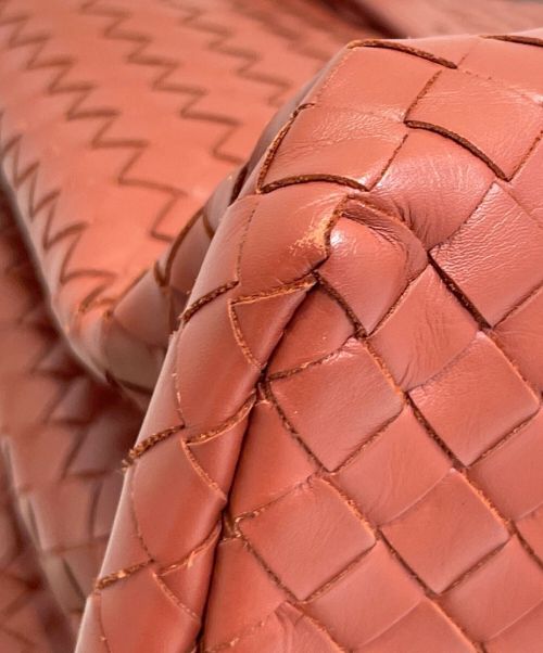 BOTTEGA VENETA（ボッテガベネタ）BOTTEGA VENETA (ボッテガベネタ) ローマミディアム レッド サイズ:Mの古着・服飾アイテム