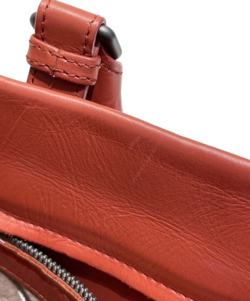 BOTTEGA VENETA（ボッテガベネタ）BOTTEGA VENETA (ボッテガベネタ) ローマミディアム レッド サイズ:Mの古着・服飾アイテム